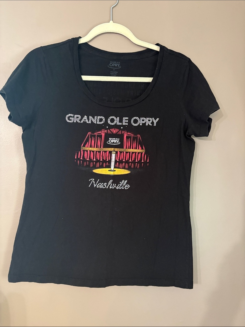 Grand Ole Opry Nashville Short Sleeve Graphic Tee - Black